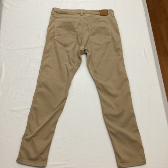 DUER DU/ER Men's 34x30 Brown Khaki N2X Relaxed Taper No Sweat Stretch Pants - Picture 13 of 13